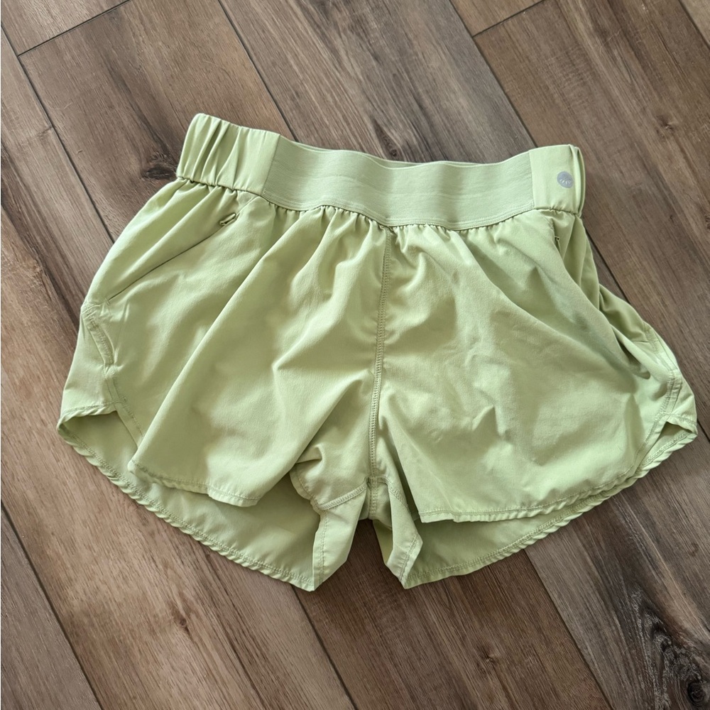 Senita Athletics Women's Lime Green Athletic Shorts | EUC | Medium